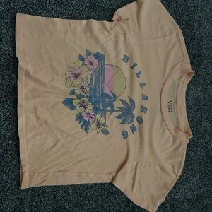 Billabong Peach Graphic T-Shirt